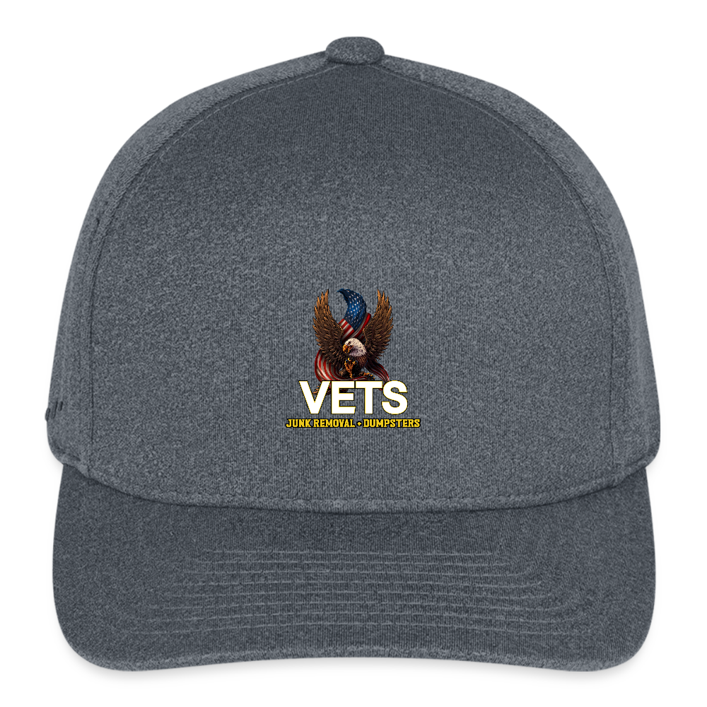 VETS Flexfit Baseball Cap - dark heather gray