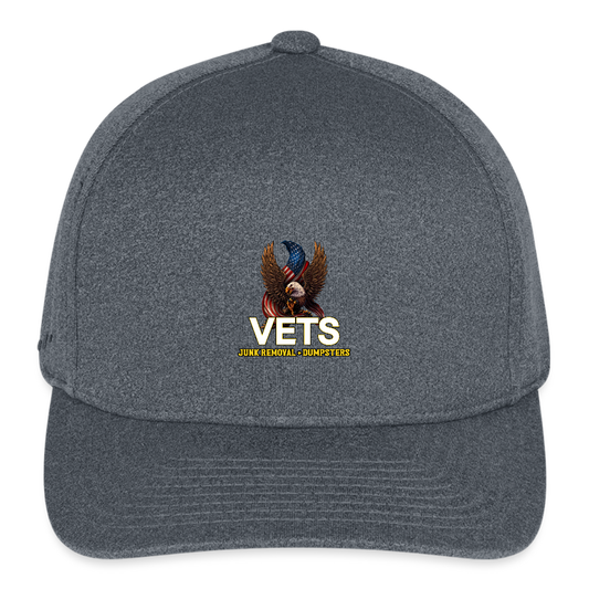 VETS Flexfit Baseball Cap - dark heather gray