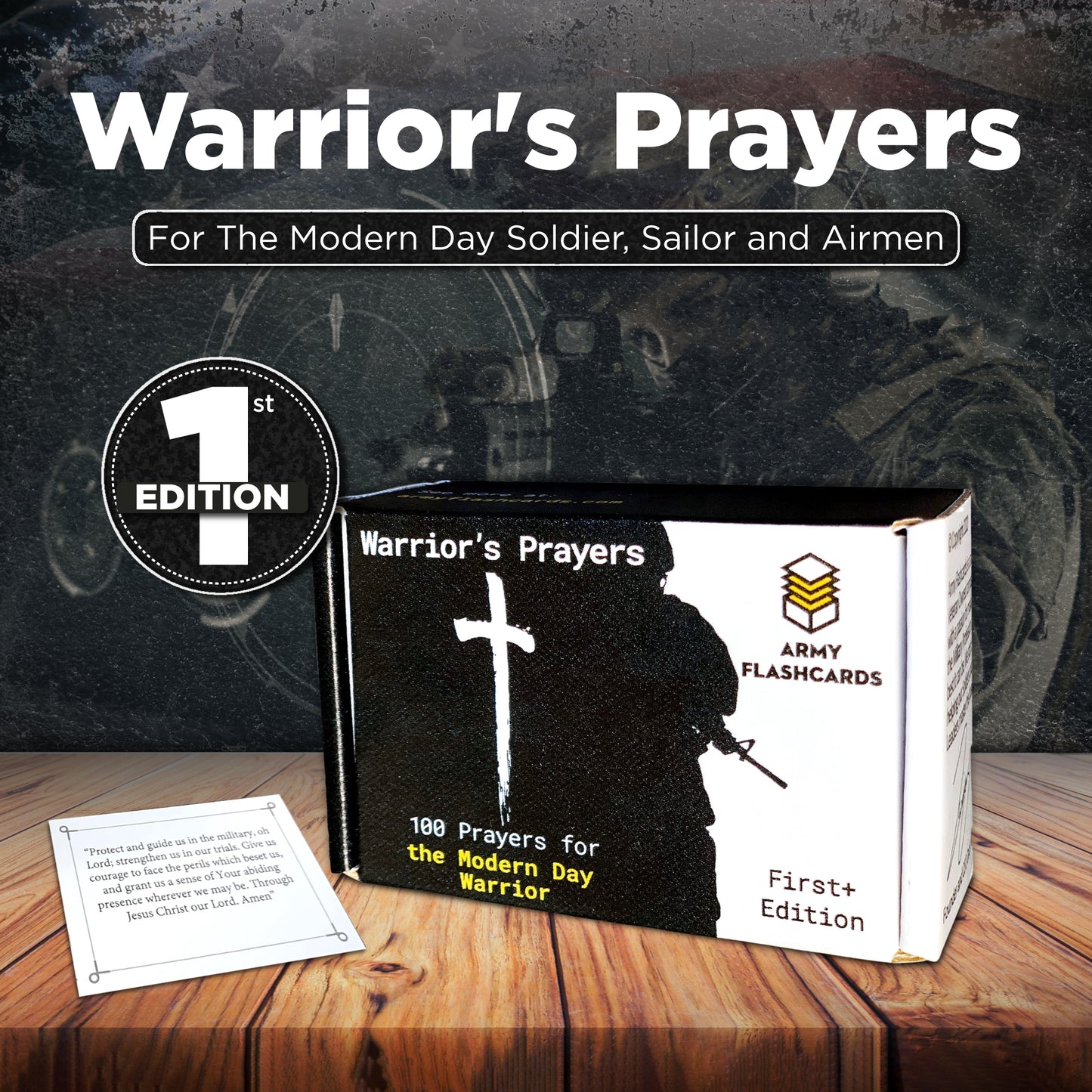 Warrior's Prayers | 100 Prayers for The Modern Day Soldier, Sailor, and Airmen