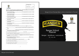 Army Flashcards and Military Education Material