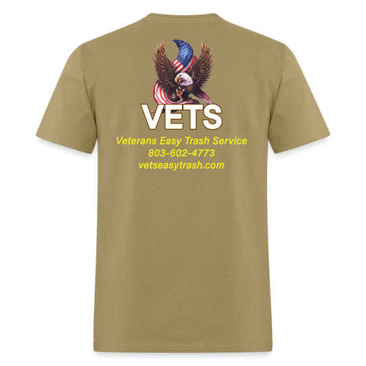 VETS Columbia Company T-Shirt - khaki