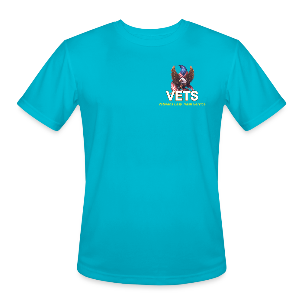 VETS Charlotte Performance T - turquoise