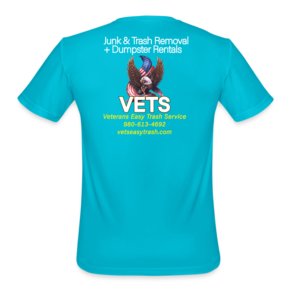 VETS Charlotte Performance T - turquoise