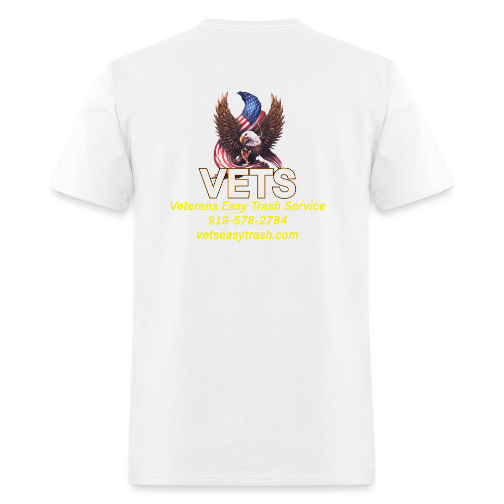 VETS Raleigh Cotton T-Shirt - white