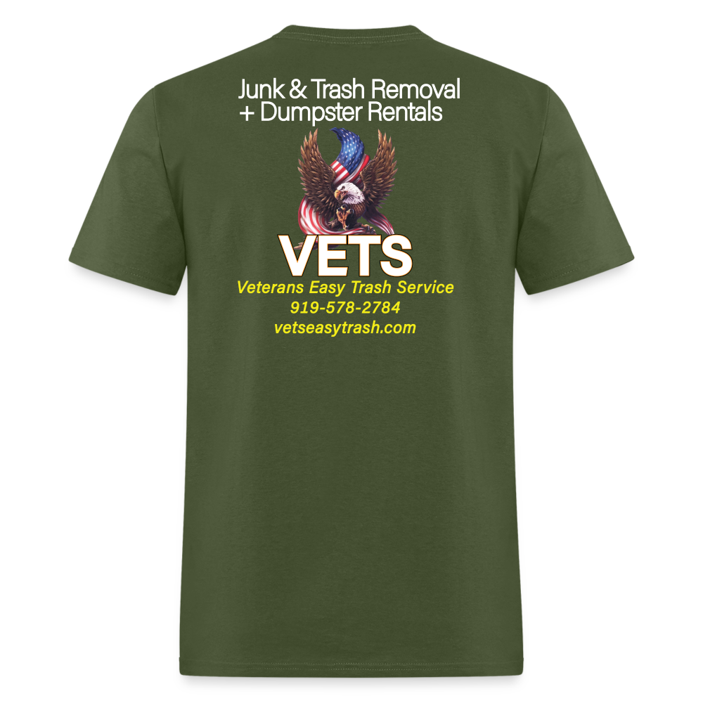 VETS Raleigh Cotton T-Shirt - military green