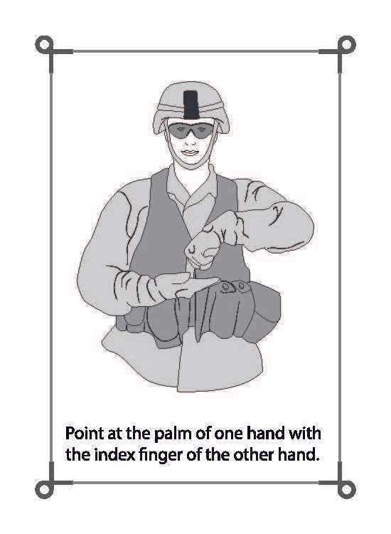 Military Hand and Arm Signals Flashcards | TC 3-21.60 – Army Flashcards