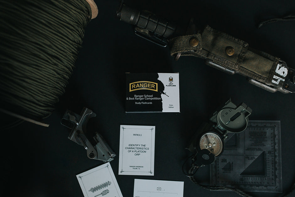 Army Flashcards and Military Education Material