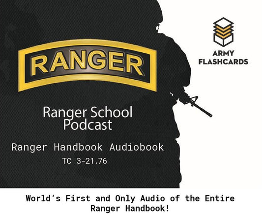 Ranger Handbook Audiobook - Army Flashcards