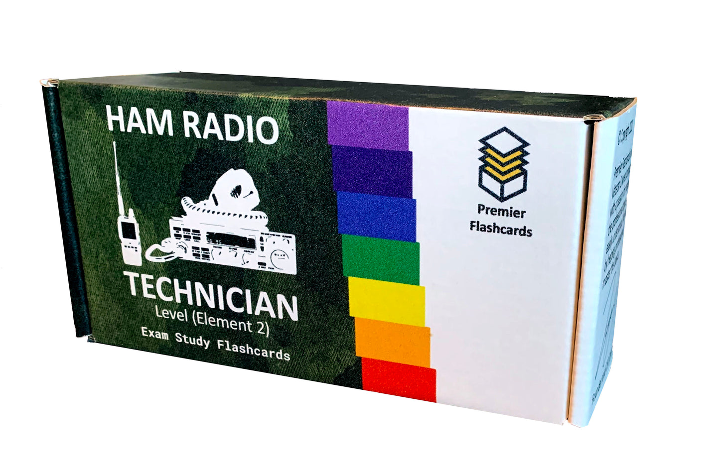 Premier Flashcards- Ham Radio Technician License Study Flashcards | All 412 Questions and Answers for The Technician (Element 2) License Exam | Made in USA | *Exam Effective Date 2022-2026*