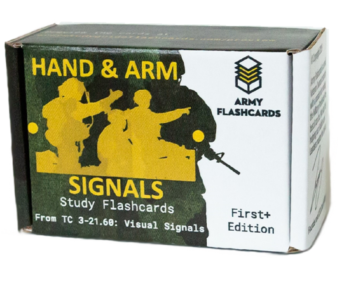 Military Hand and Arm Signals Flashcards | TC 3-21.60