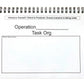 Printable Opord Shell Laminated OPORD Brief Shell | Platoon Battle Book | Operations Order M ...
